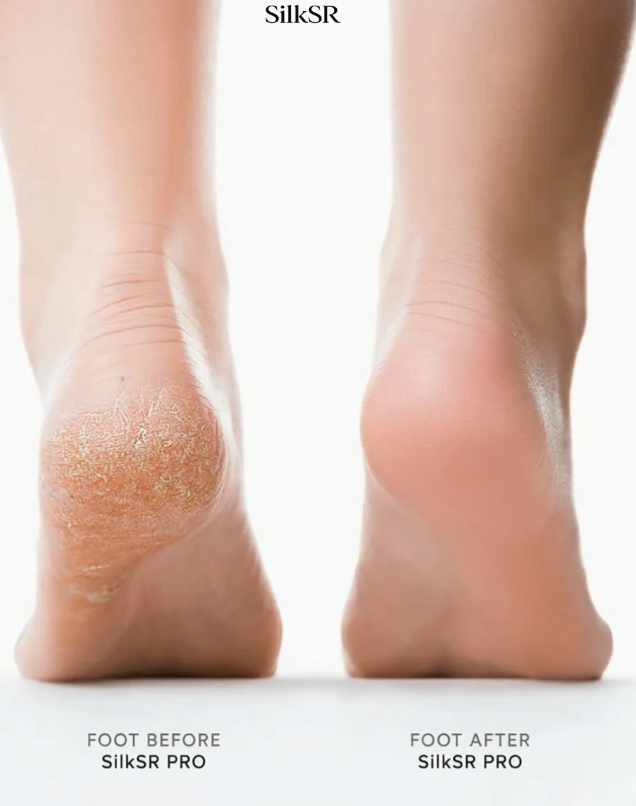 Why do calluses keep coming back?SilkSR helps remove them effectively.